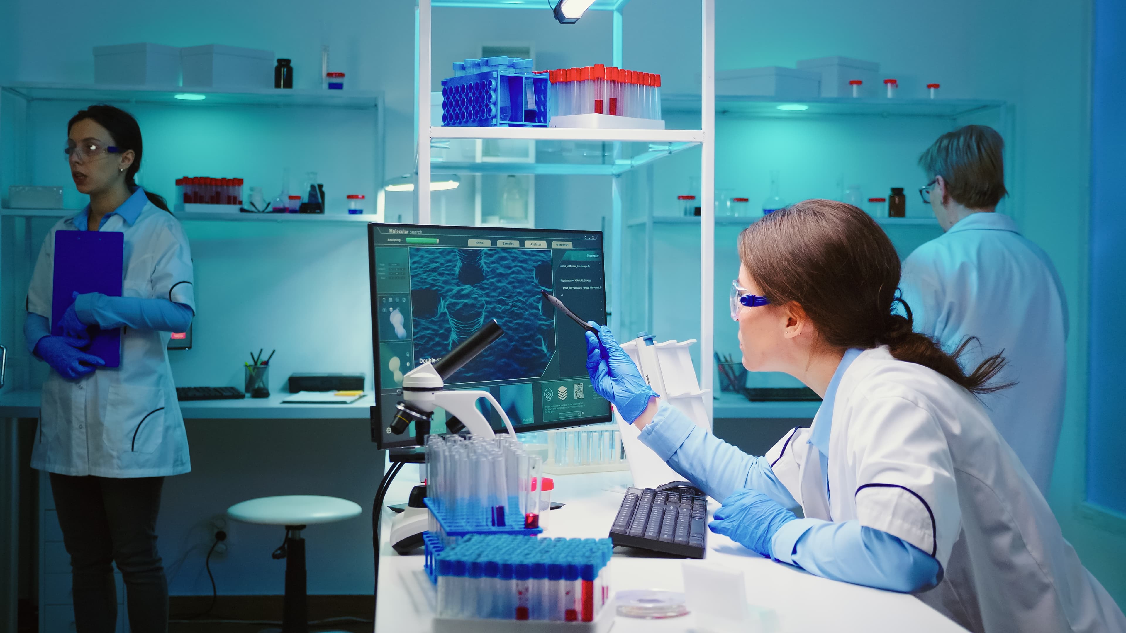 MedPath Advanced Laboratory Setup